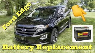 2018 Ford Edge Battery Replacement the easy way. Don