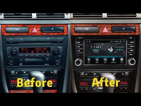 Audi A6/S6/RS6(C5) 1997-2005 Aftermarket Radio Upgrade