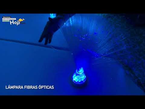Cartel del vídeo de YouTube para Lámpara de fibra óptica