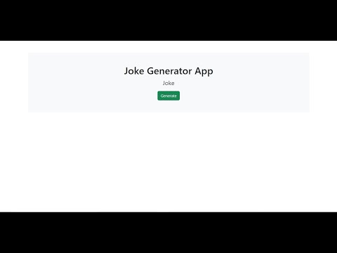 Javascript Projects For Beginners 5 Random Joke Generator Project Javascript Codingwithankit