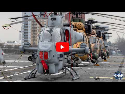 [4K] Turkish NAVY TCG Anadolu Amphibious Assault ship in Rotterdam #türkiye #navy #helicopter