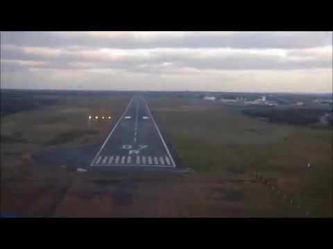 Robin DR400-120 Dauphin landing at Brest Guipavas