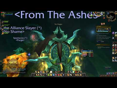 Tol Dagor Mythic +12 Score +2 TYRANNICAL BOLSTERING EXPLOSIVE BEGUILING prot paladin