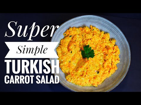 Turkish Carrot Salad Recipe | The Easiest Side Dish for Any Meal!