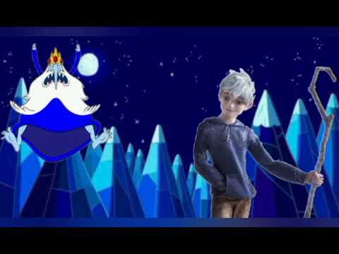 REI GELADO(hora de aventura) VS JACK FROST/batalha cartoon com THUNDER