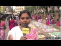Kolam Competition in Madurai - Dinamalar Feb 23rd 2014 Tamil Video News