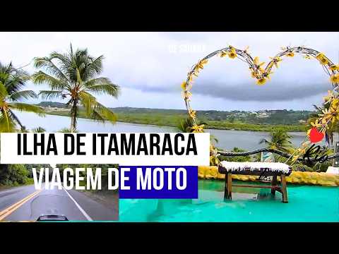 De Moto na Ilha de Itamaracá: Forte Orange, Vila Velha e Lagoa Azul | Paraíso em Pernambuco