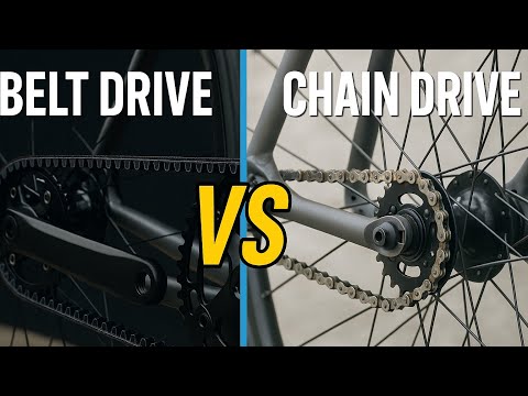 Belt drive vs chain drive (what to pick for your bike)