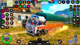 Offroad Indian Cargo Truck Simulator 3D - Mountain Offroad Indian Lorry Truck Driving Games 