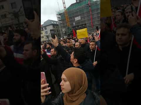 Kundgebung Hanau Gegen Terror und Rassismus und zum Gedenken der Opfer