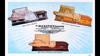 The Buckstaff Co., Oshkosh, WI  Pieces of their Casket and Funeral Supply Catalog