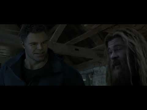 Avengers : Endgame - Fat thor taking with Hulk Scene | Movie Clip HD