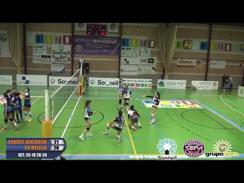 SONNEIL BENIDORM VS CV MELILLA