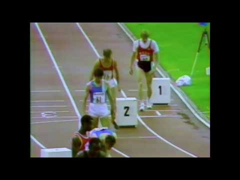 Tom McKean vs. Seb Coe - 800m - 1988 Grand Prix Final - Berlin