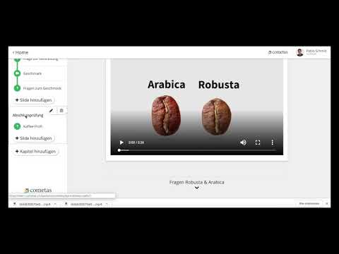 Inhalte strukturieren mit der cometas Lernplattform