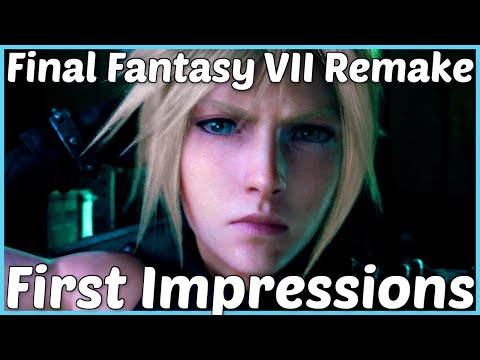 First Impressions: Final Fantasy VII Remake (Demo, PS4)