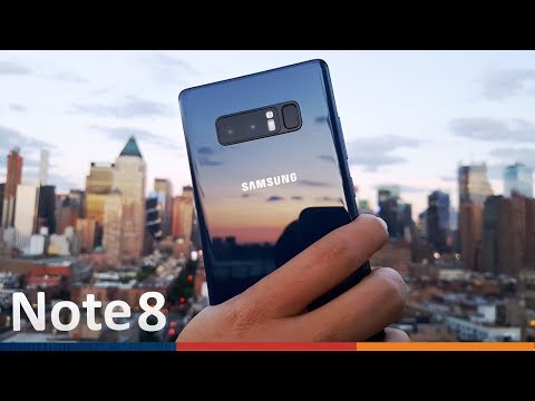 ¡SAMSUNG GALAXY NOTE 8 en mano!