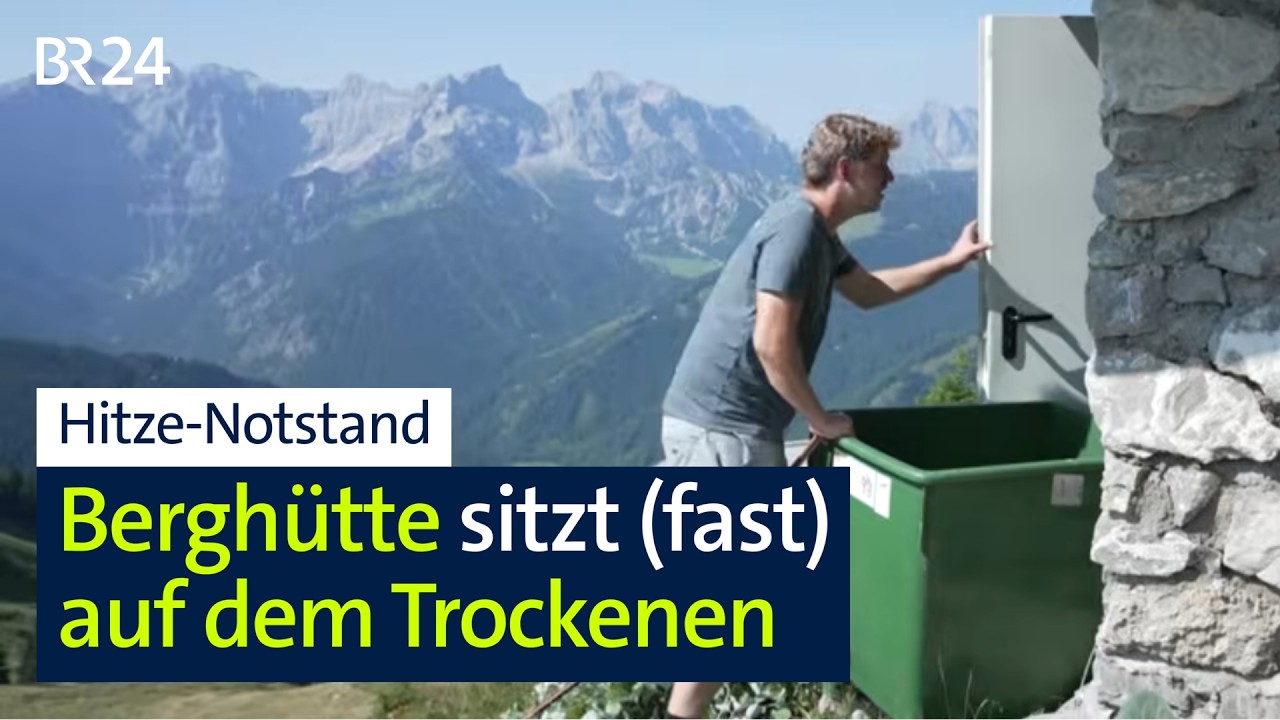 Wenn die Berghütte (fast) auf dem Trockenen sitzt | Abendschau | BR24