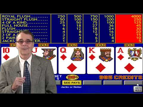 Winning Strategies for Video Poker! • American Casino Guide Book - YouTube