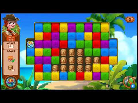 Lost Island Blast Adventure Level 434 - NO BOOSTERS 🏝️ | SKILLGAMING ✔️