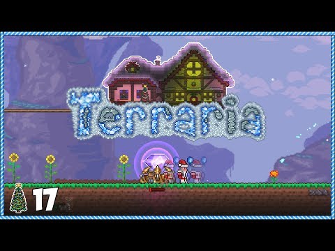 Terraria 1.3.5 Christmas Let's Play - Day 17 EVENTS!