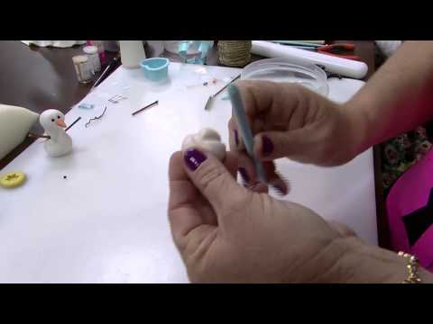 Mulher.com 21/10/2014 Eleia Conti - Enfeites para árvore de natal biscuit Parte 1