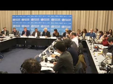Tedros at the PHEIC declaration press conference, 30 January 2020