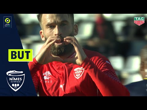 But Lucas DEAUX (23' - NÎMES OLYMPIQUE) NÎMES OLYMPIQUE - AS MONACO (3-4) 20/21