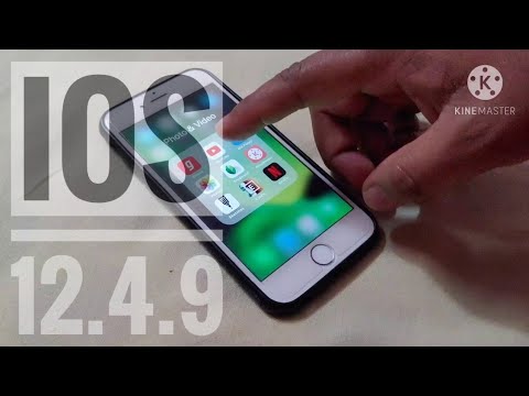 iOS 12.4.9 for older iPhone
