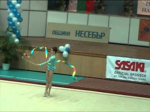 Sara Staykova Ribbon  NT "J.Shishmanova" 2011 Qualification