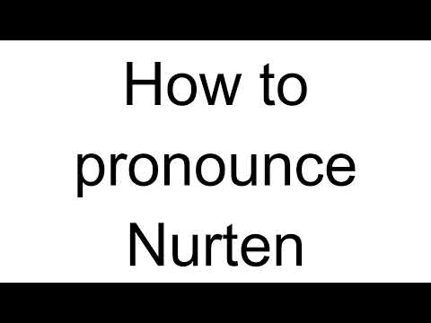 How to Pronounce Nurten (Turkish)