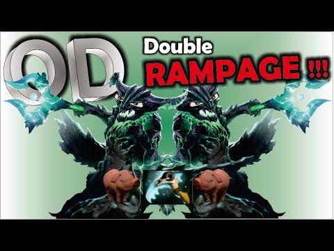 Outworld Devourer Dota 2 get 2x RAMPAGE | EZ mid | OD Double Rampage