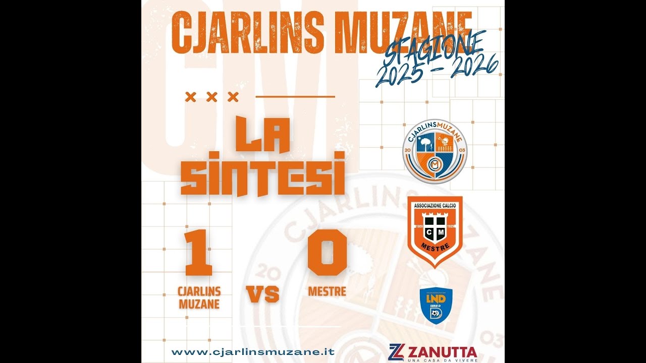 LA SINTESI DI CJARLINS MUZANE-MESTRE