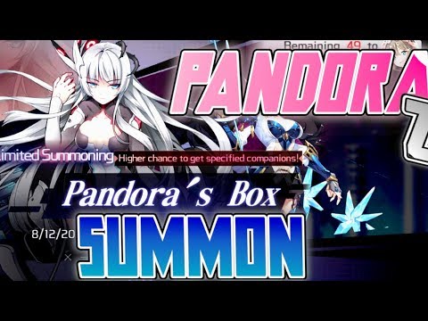 *Pandora's Box Banner Summon* New Character Pandora Z Astral Chronicles