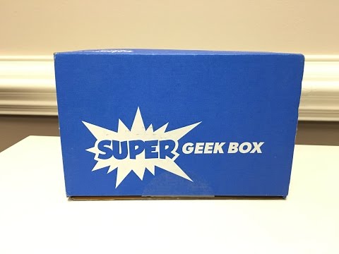 Unboxing: Super Geek Box - MARCH 2016 - LIGHTNING