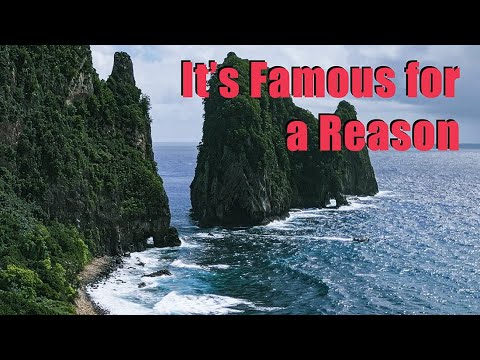 Vatia Village from Sea and Sky