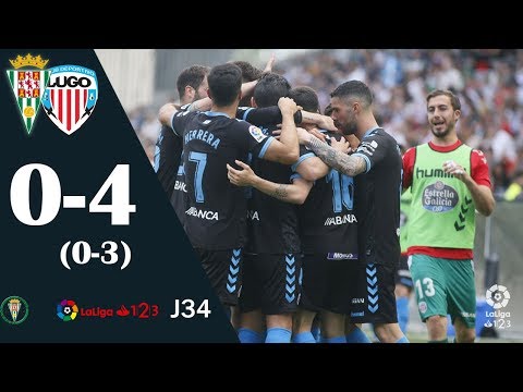 Córdoba 0-4 Lugo | Gol de Cristian Herrera (0-3) | Liga 1,2,3 2018/19