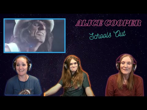 Alice Cooper Is Intense! | 3 Generation Reaction | Alice Cooper | Schools Out