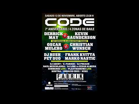 DJ Link vs Cesar Almena - Live @ 7 Years Of Code - Fabrik, Madrid 13.11.2010.