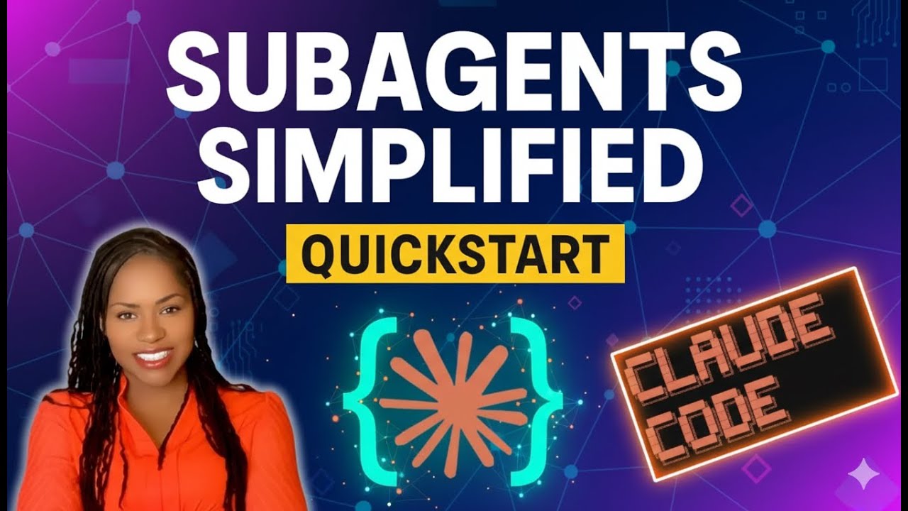 Claude Code Subagents SIMPLIFIED: Easy Guide + QUICKSTART Tutorial