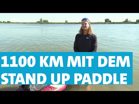 1100 km Stand Up Paddling auf dem Rhein für den guten Zweck