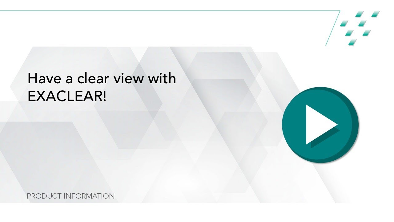 Have a clear view with EXACLEAR