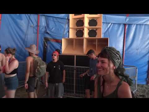 Wandem sound and the horns men section at dub camp 2019