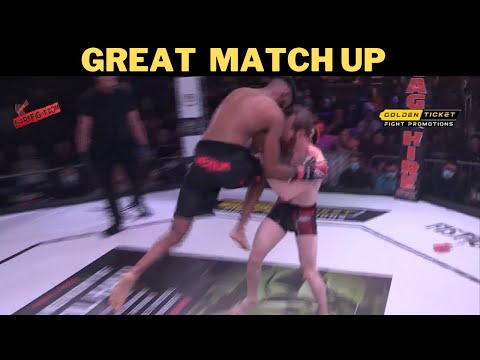 GARON SHEMA  -V-  LUKE NIALL  - GOLDEN TICKET FIGHT PROMOTION #MMA