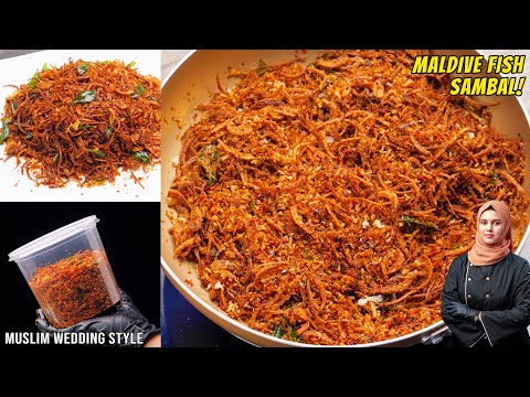 Maldive Fish Sambol | Muslim Wedding Style Maasi Poriyal