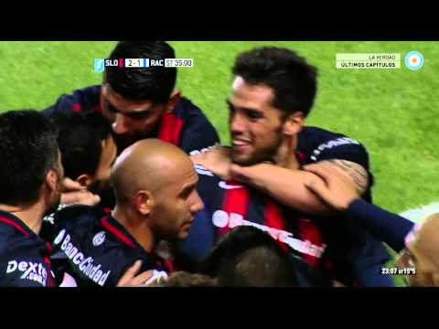 Gol de Mas. San Lorenzo 2 - Racing 1 | Primera División 2015 - Fecha 25