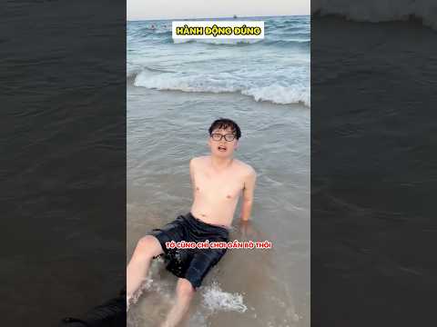 Hành động nên và không nên khi đi tắm biển