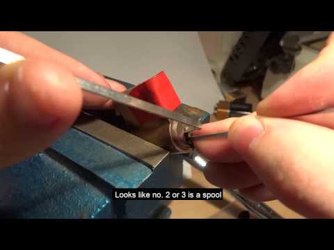 Elzett (Hungarian) euro cylinder lock picked[part3]