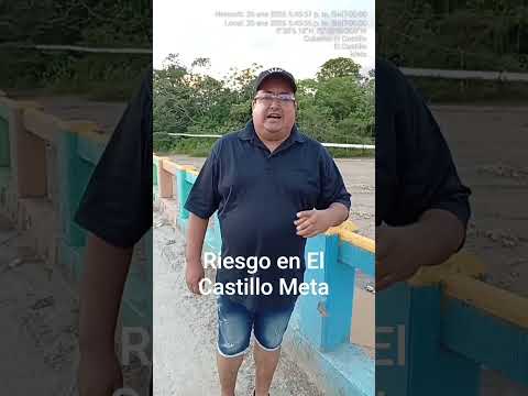 Alerta en El Municipio de El Castillo Meta por Avalanchas