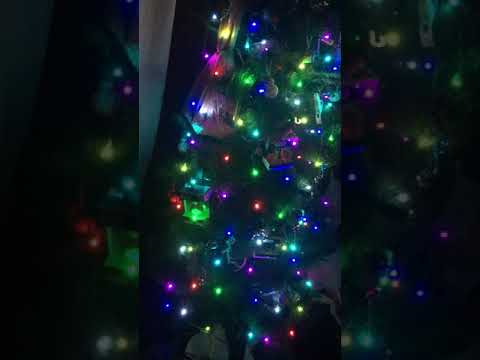 My Christmas Tree! - ILLUMINATIONS COLOR BLAST 8 Function Lights!!! - 2019